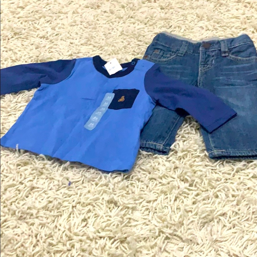 Teddy Bear themed Baby Gap Set